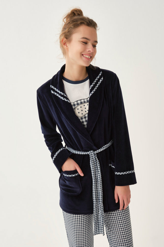 NAVY ROBE