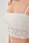 WHITE BRALETTE
