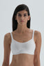 WHITE BRA