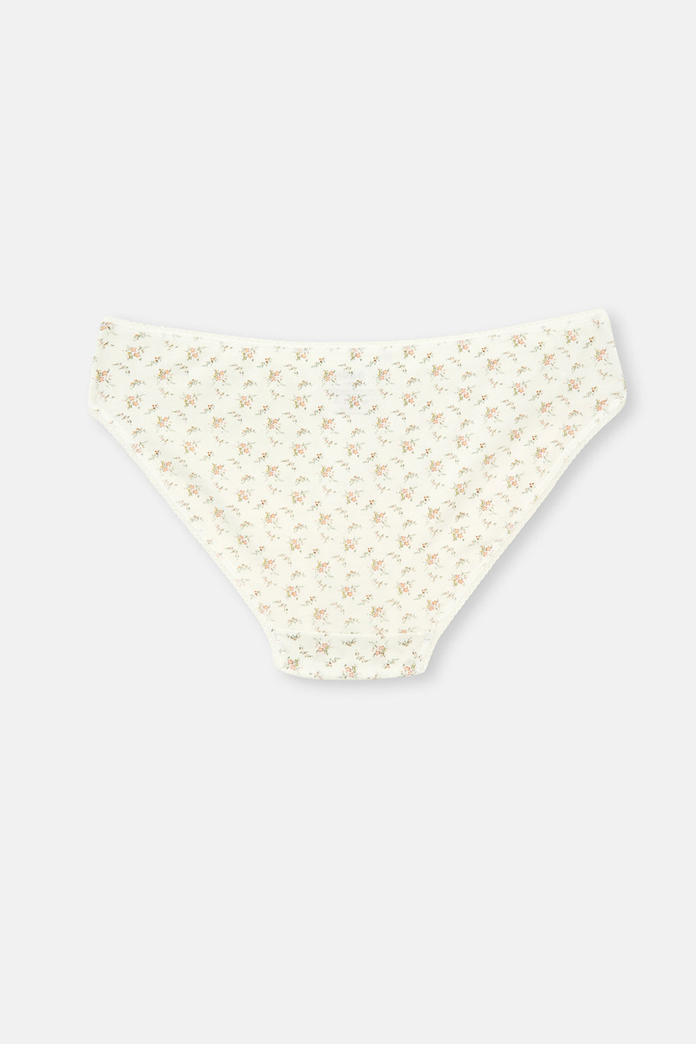 WHITE PRINTED SLIP