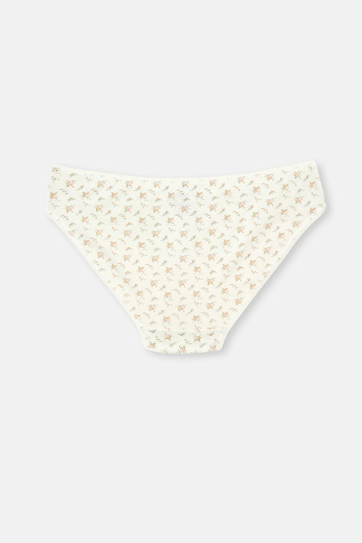 WHITE PRINTED SLIP