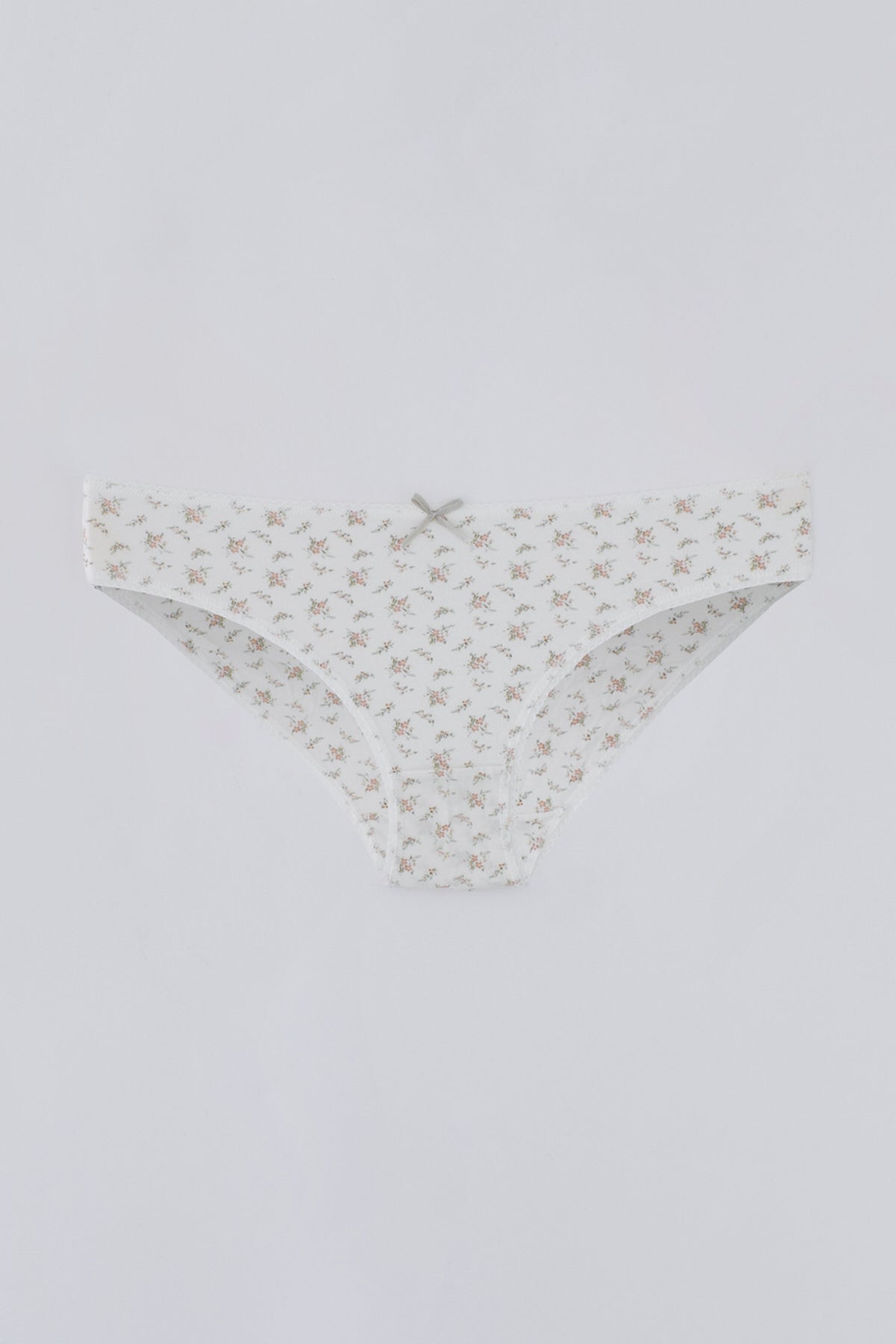 WHITE PRINTED SLIP