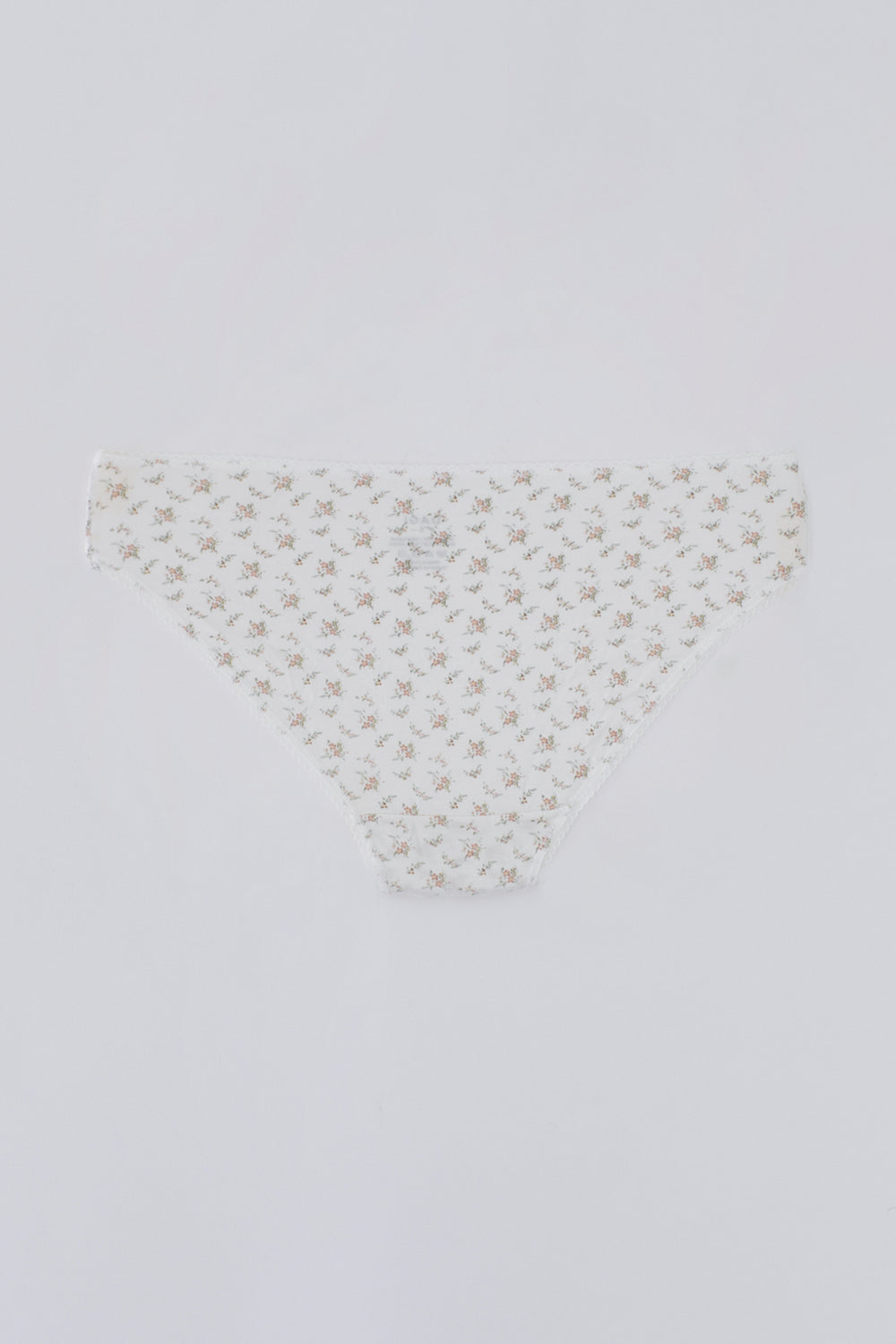 WHITE PRINTED SLIP