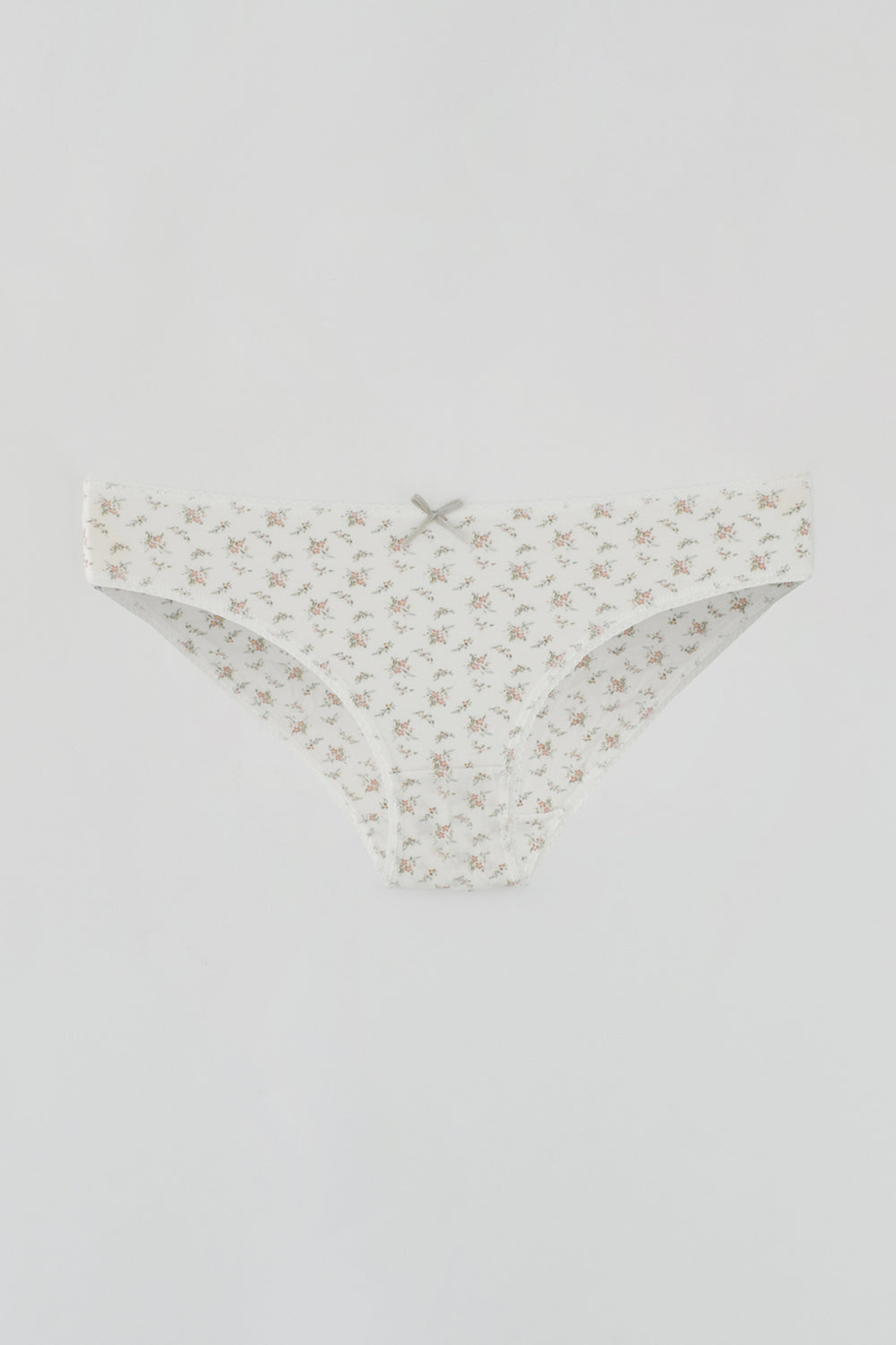 WHITE PRINTED SLIP