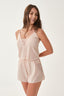 BABY PINK SHORTS SET