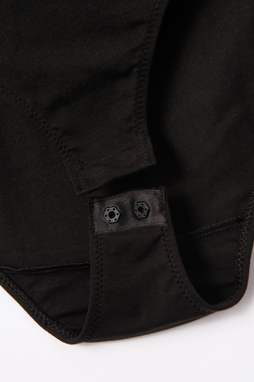 Siyah Askılı Pamuklu Body