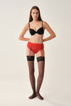 RED SUSPENDER