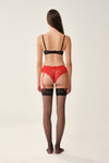RED SUSPENDER