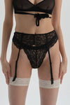 BLACK SUSPENDER