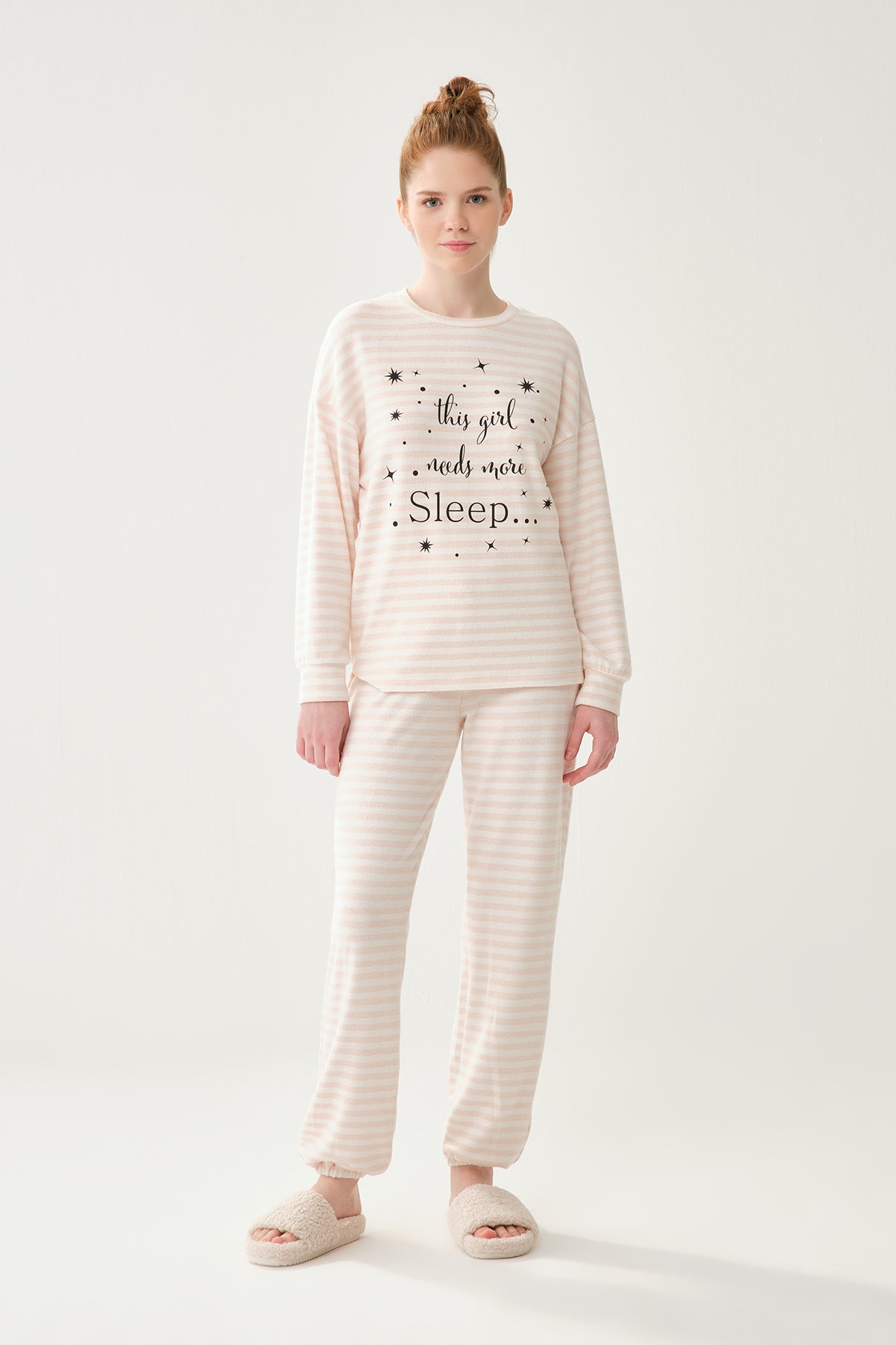 ECRU PYJAMA TOP