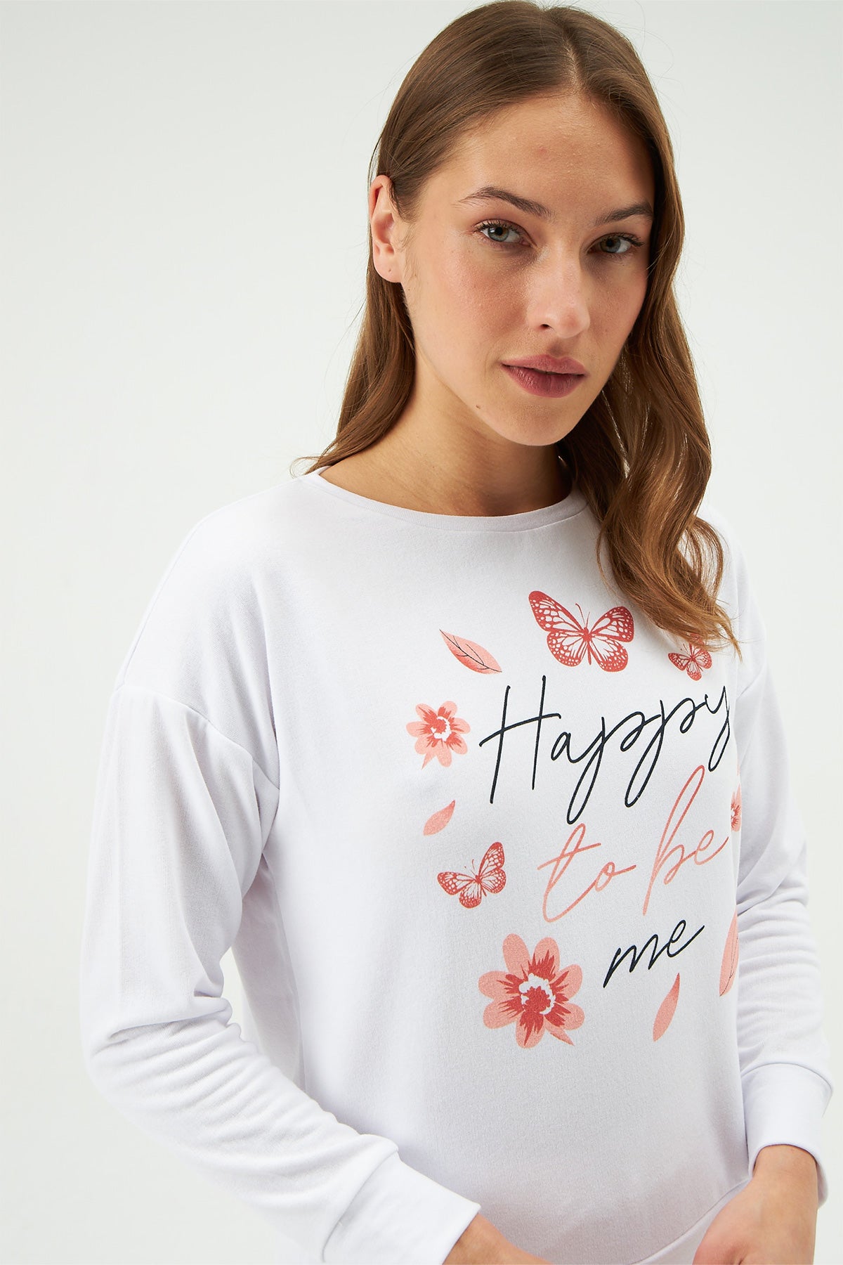 ECRU PYJAMA TOP