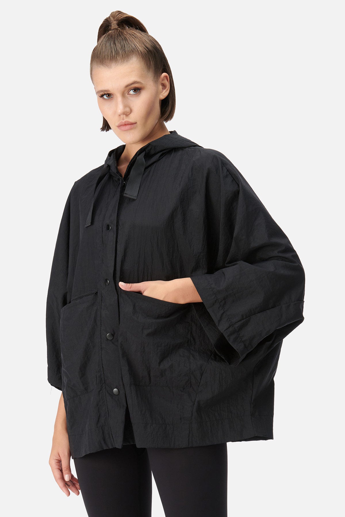 BLACK RAINCOAT