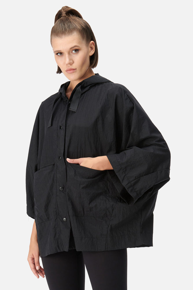 BLACK RAINCOAT