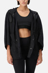 BLACK RAINCOAT