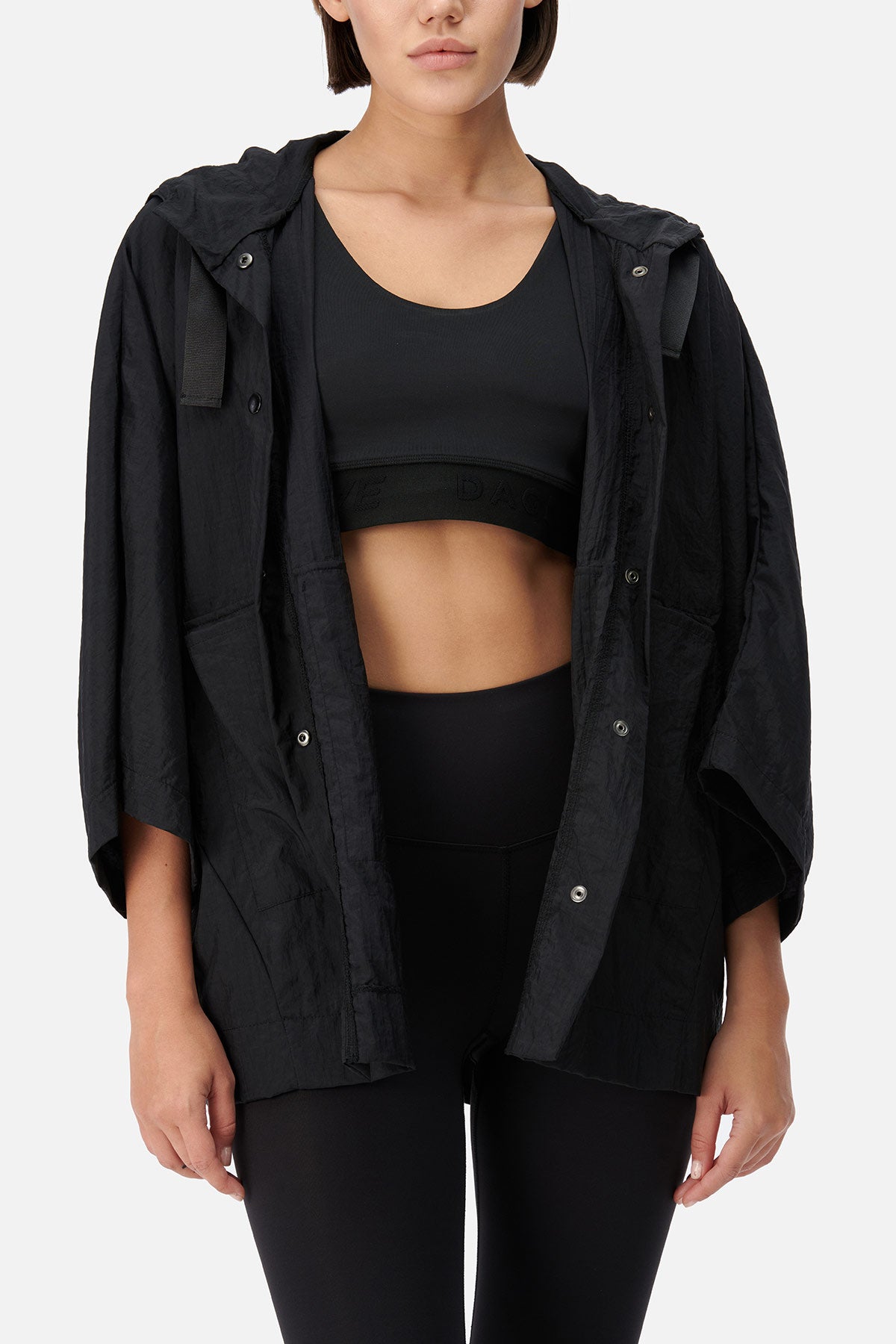BLACK RAINCOAT