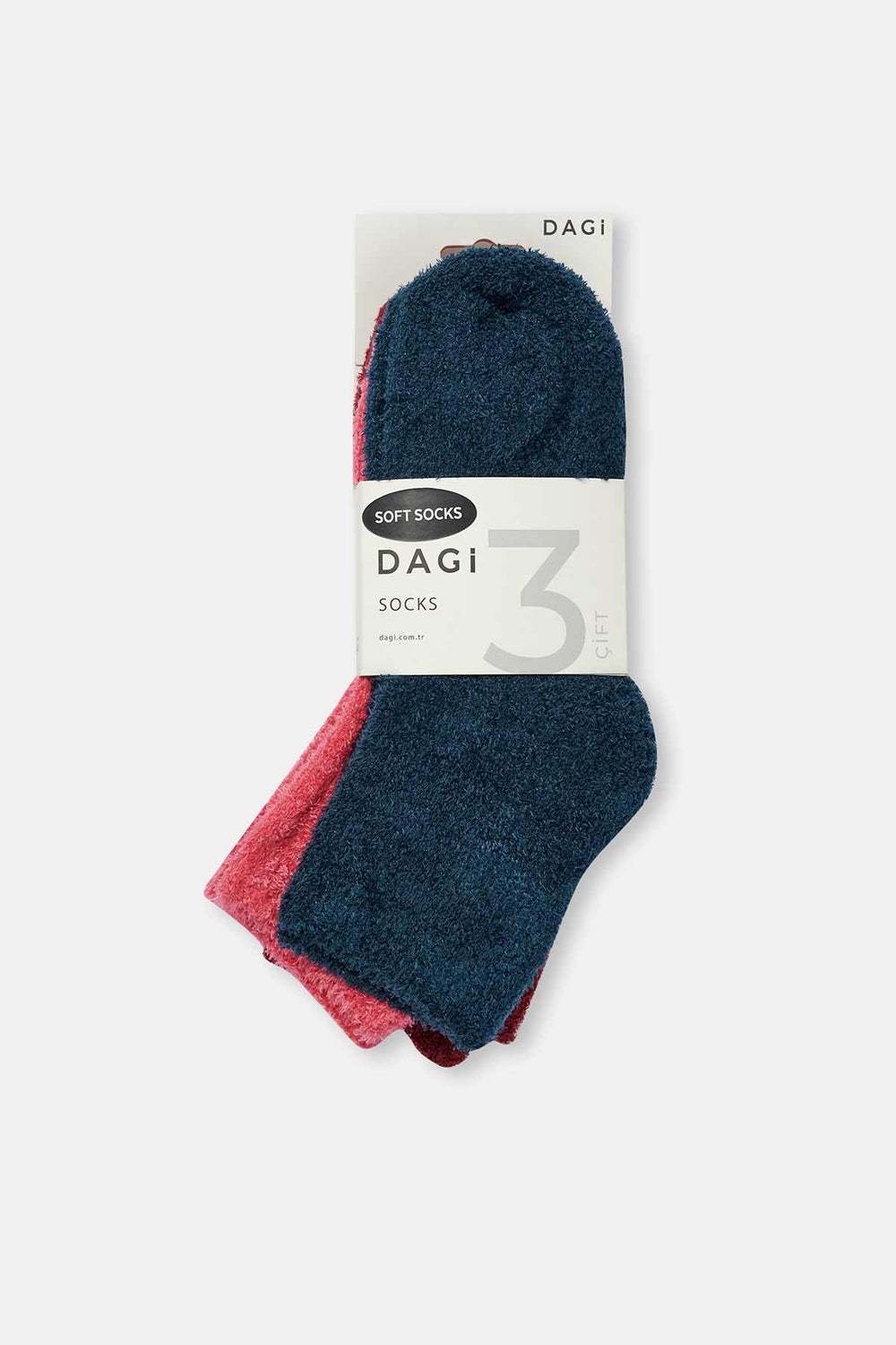 PINK - NAVY SOCKS