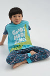 TURQUOISE PYJAMA SET