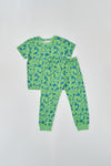 GREEN PYJAMA SET