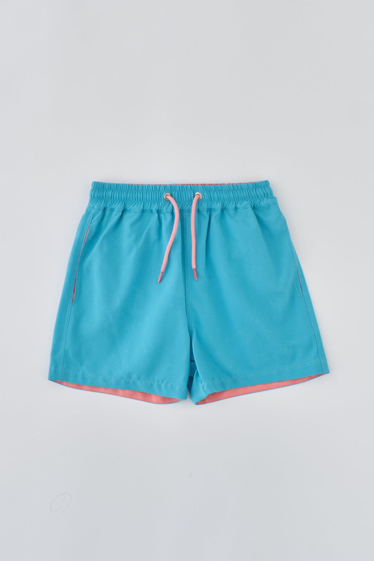TURQUOISE - SALMON SWIM SHORT