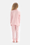 PINK STRIPED PYJAMA SET