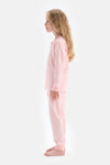 PINK STRIPED PYJAMA SET