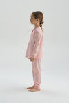 PINK STRIPED PYJAMA SET