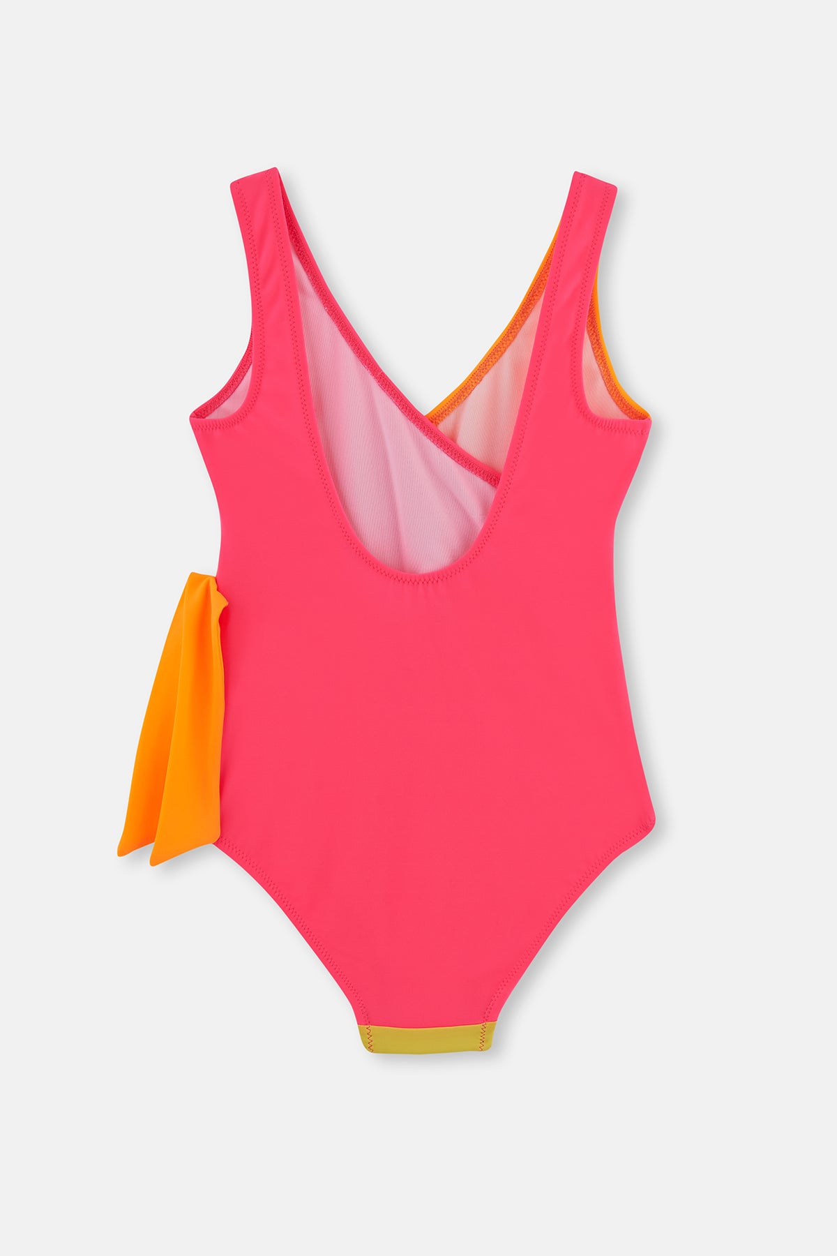 YELLOW - PINK SWIMSUIT