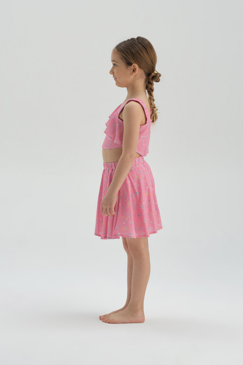 PINK SHORT PYJAMA SET