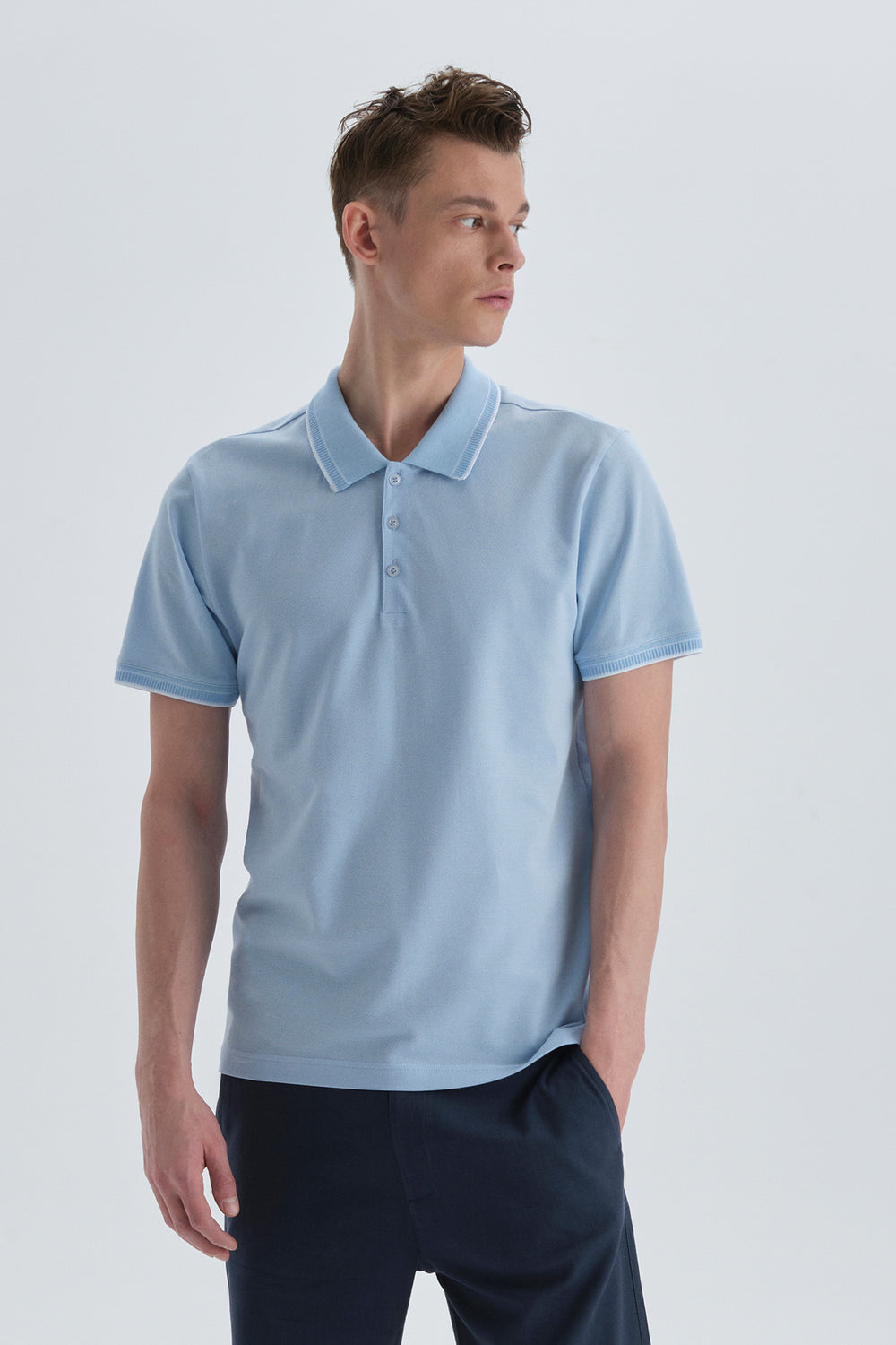 LIGHT BLUE T-SHIRT