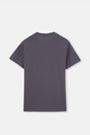 Antrasit Pamuk T-Shirt