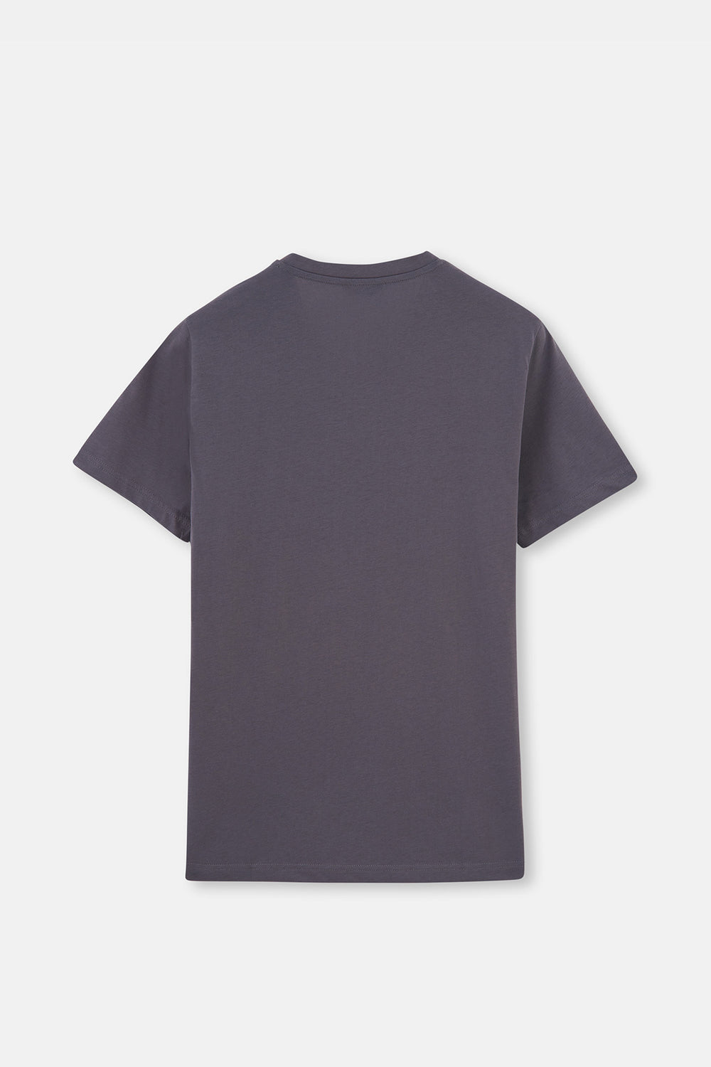 Antrasit Pamuk T-Shirt
