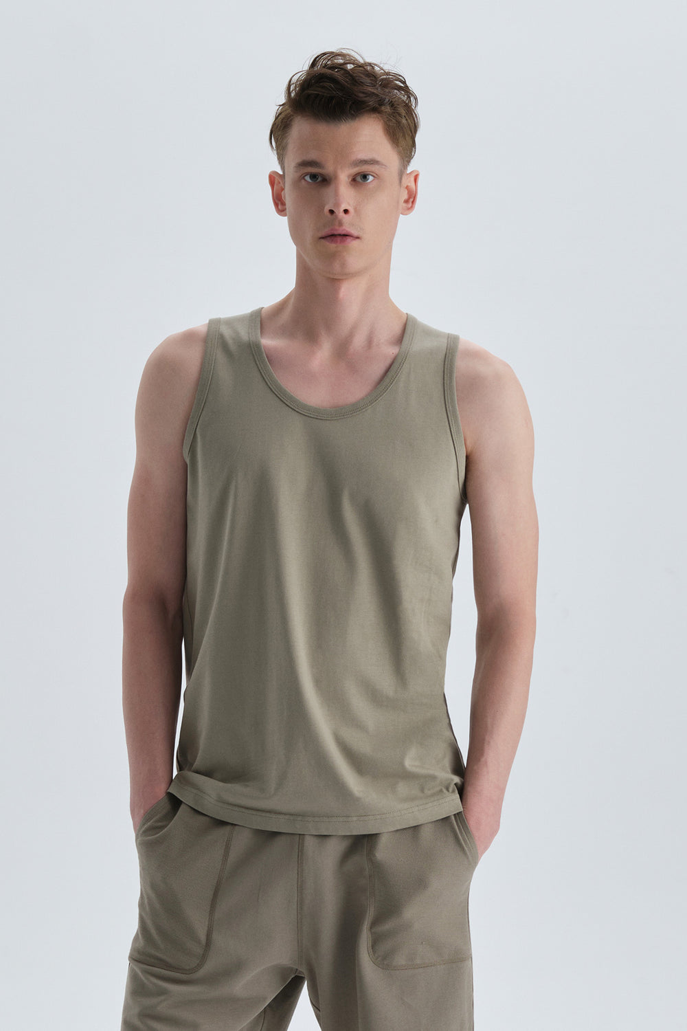 KHAKI TANKTOP