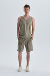 KHAKI TANKTOP
