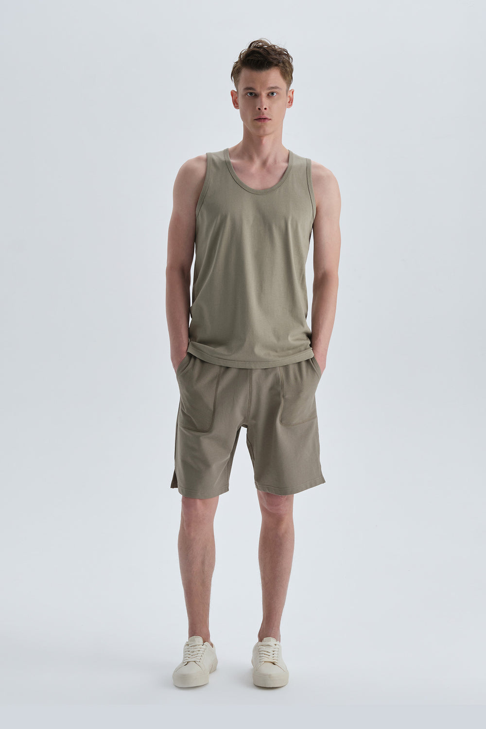 KHAKI TANKTOP