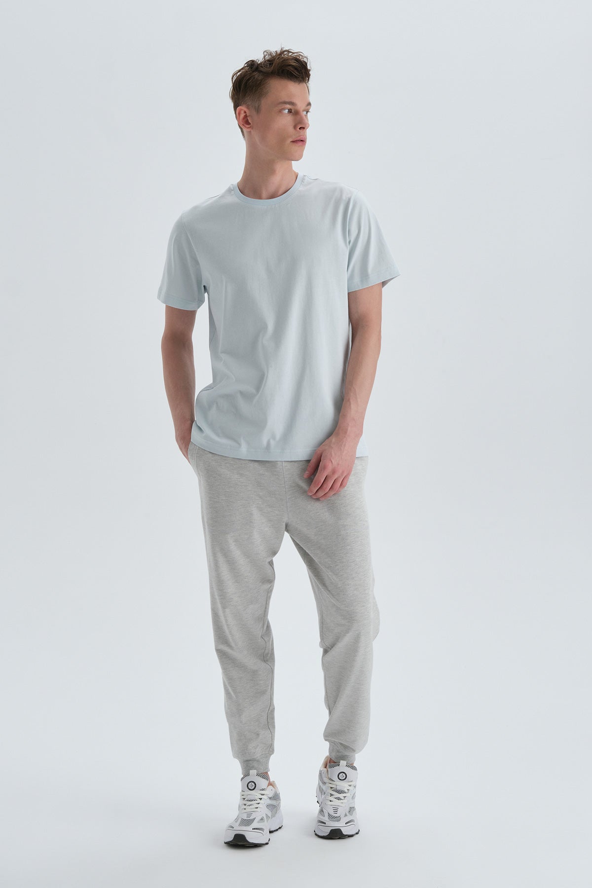 GREY TRACKSUIT BOTTOM