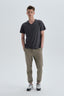 KHAKI TRACKSUIT BOTTOM
