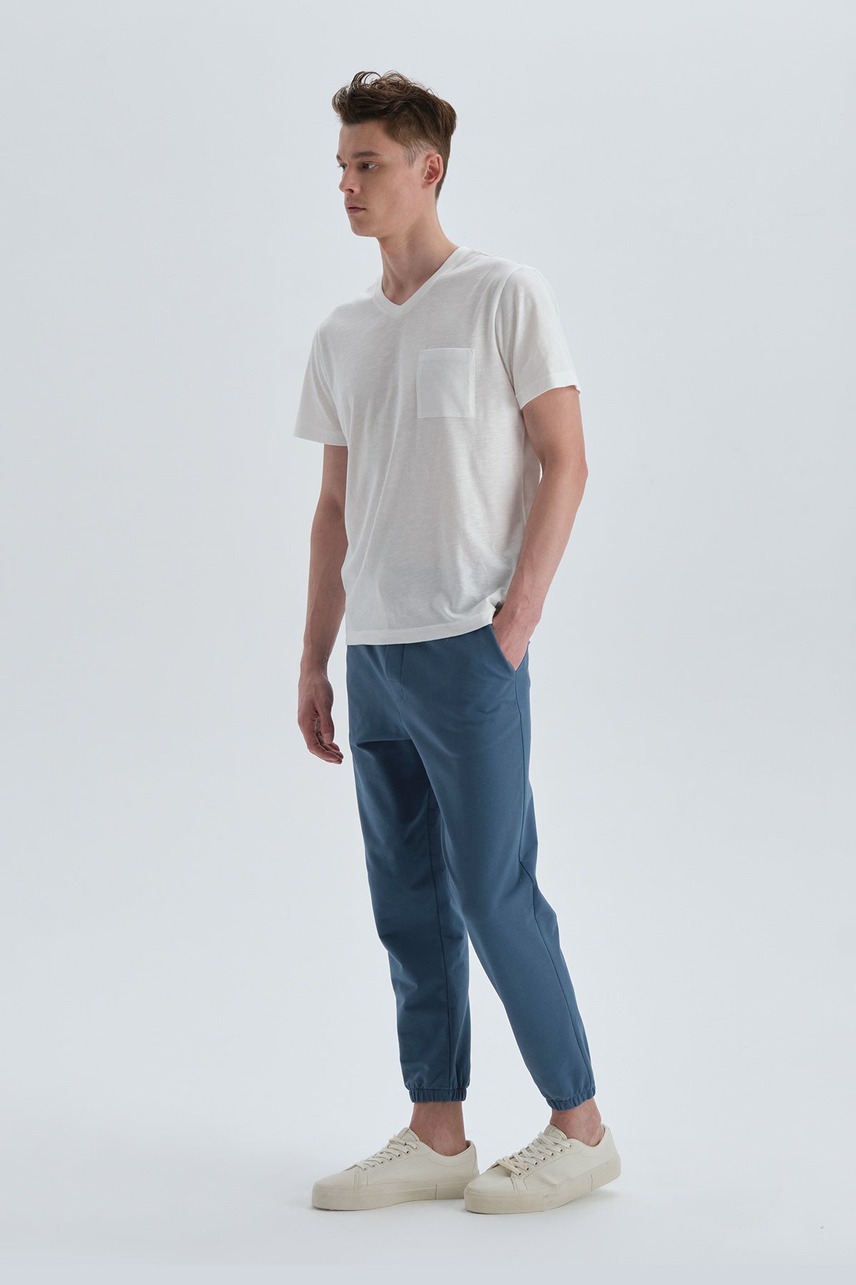INDIGO TRACKSUIT BOTTOM