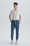 INDIGO TRACKSUIT BOTTOM