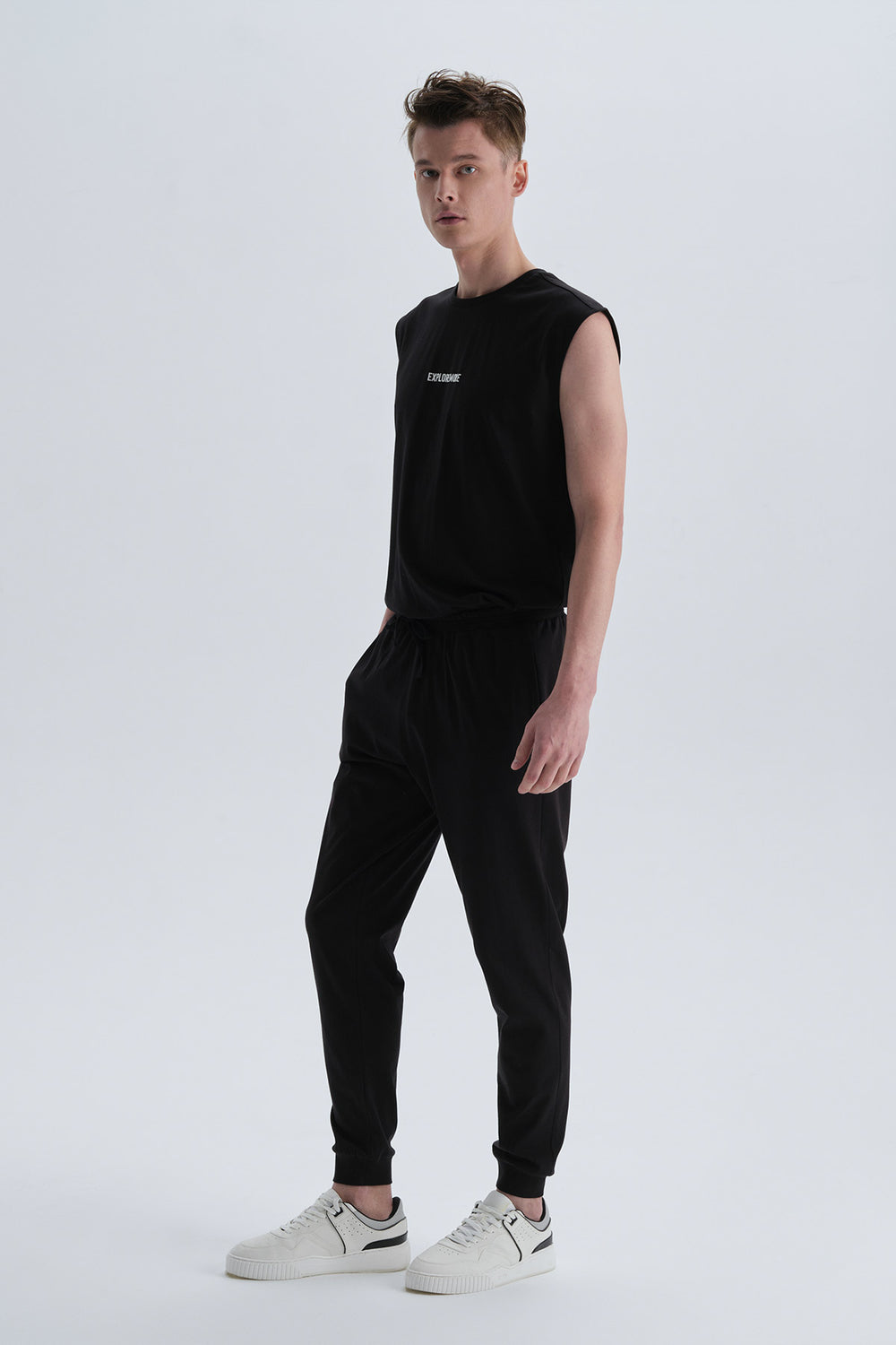 BLACK PYJAMA BOTTOM