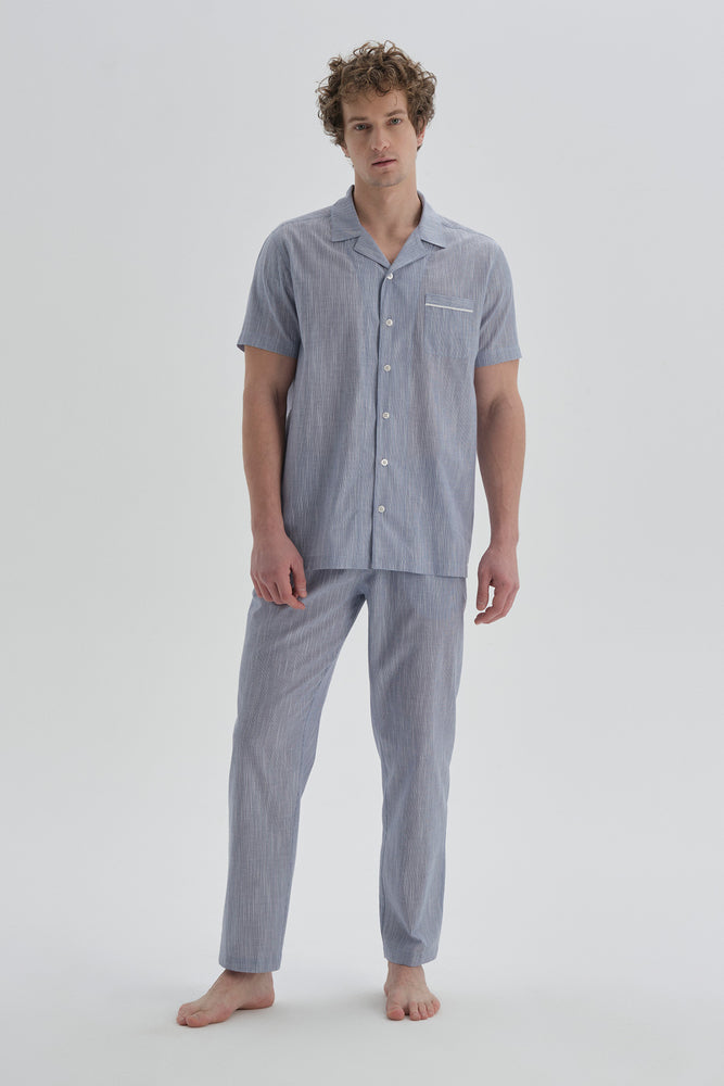BLUE PYJAMA SET