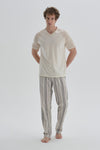 BEIGE PYJAMA SET
