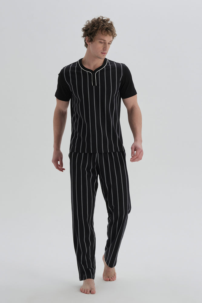 BLACK PYJAMA SET