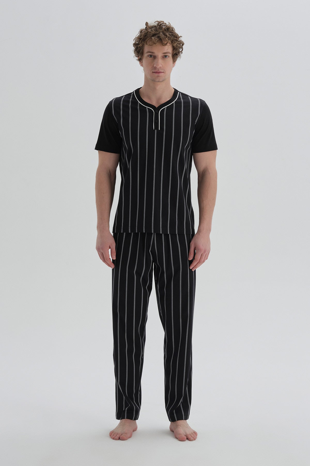 BLACK PYJAMA SET