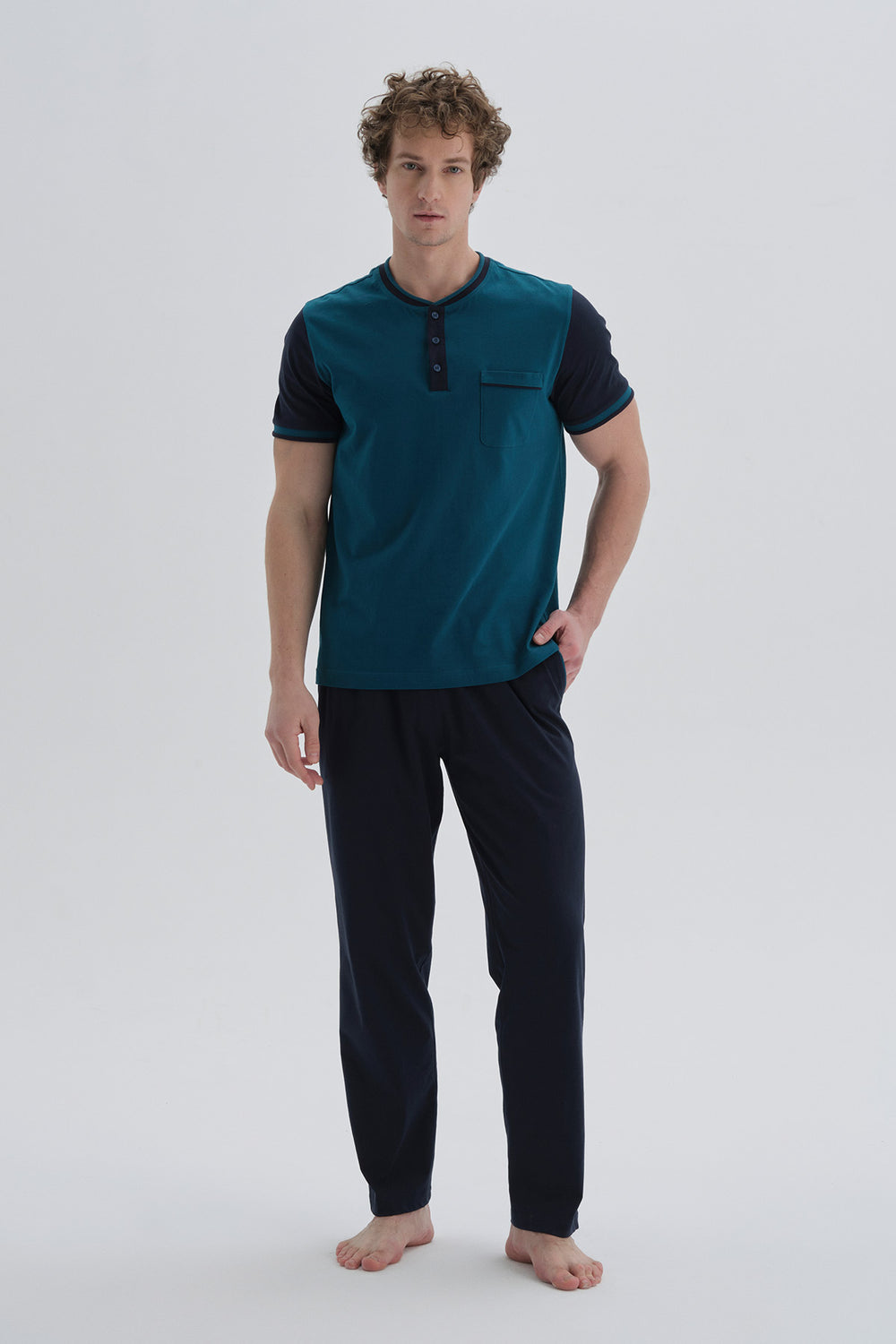 TEAL PYJAMA SET