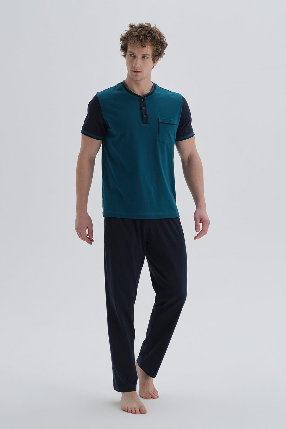 TEAL PYJAMA SET