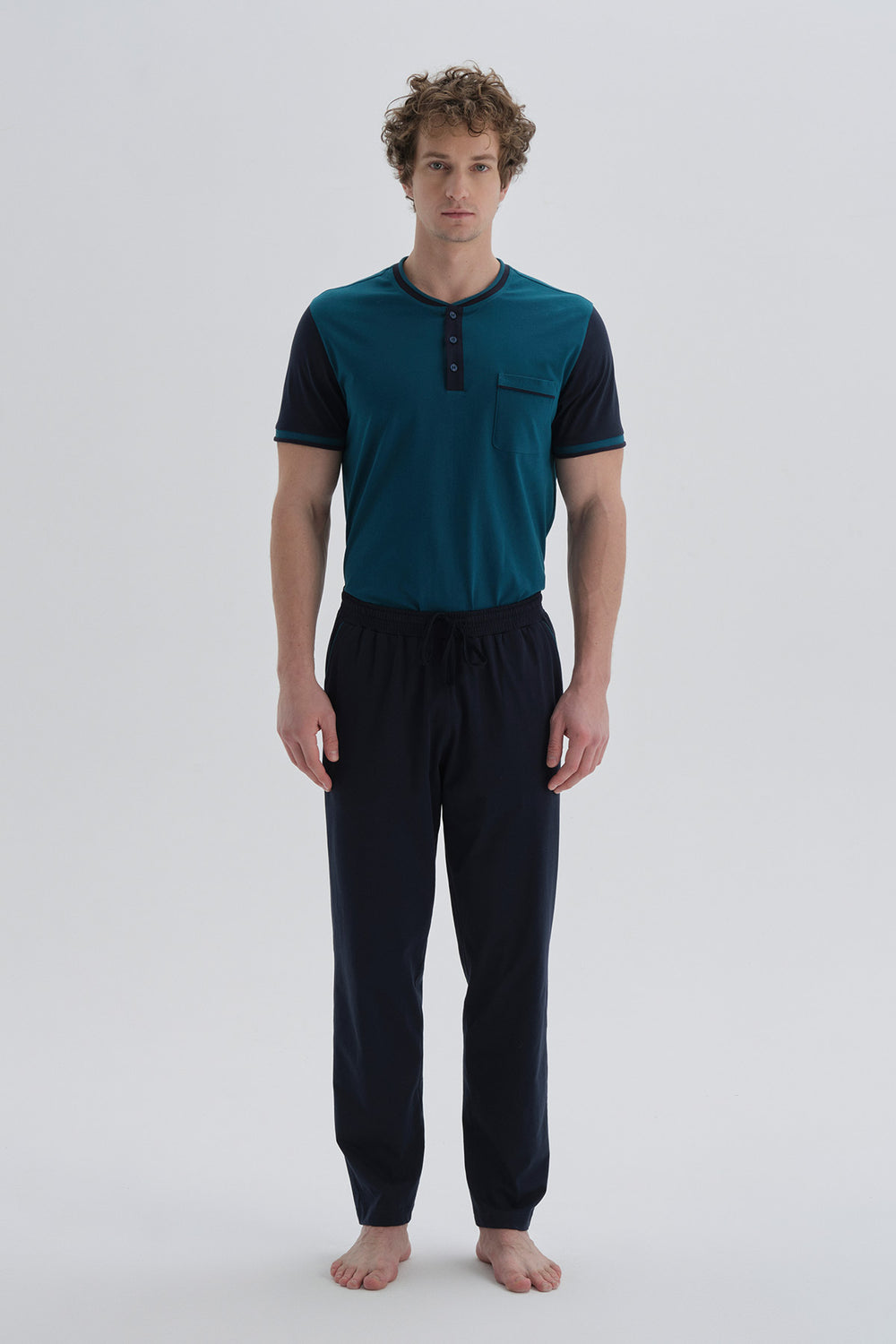 TEAL PYJAMA SET