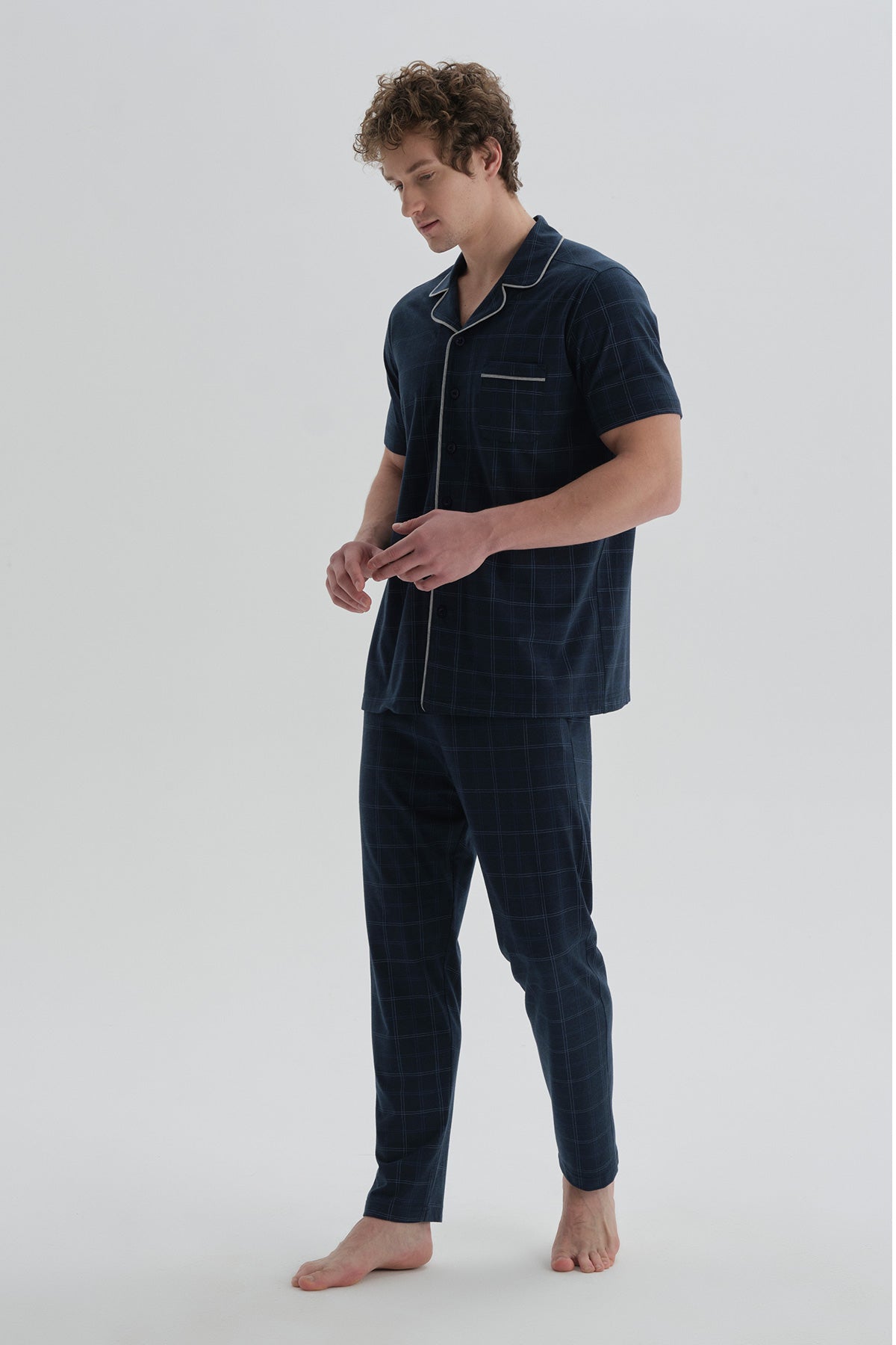 NAVY PYJAMA SET