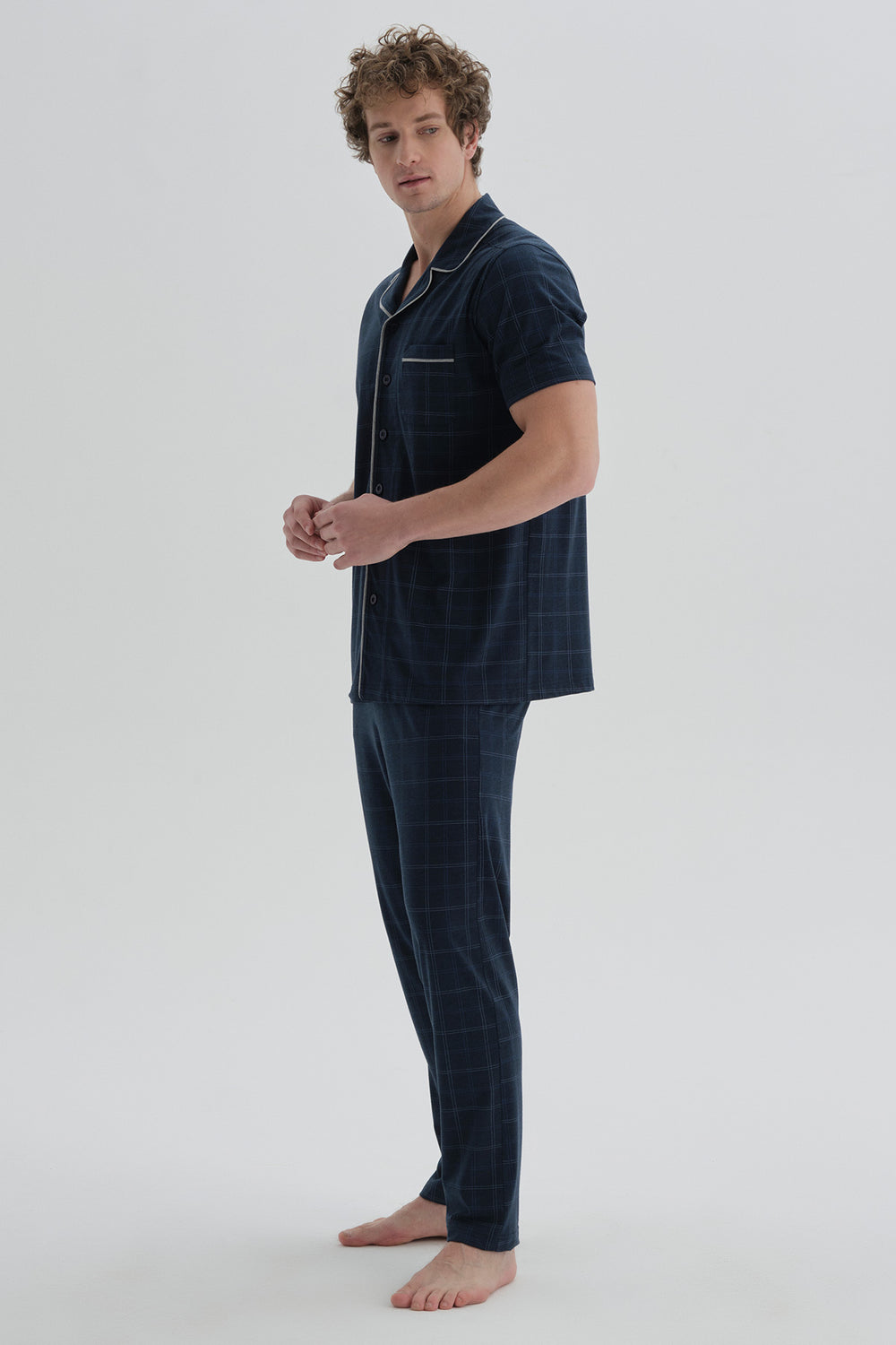 NAVY PYJAMA SET