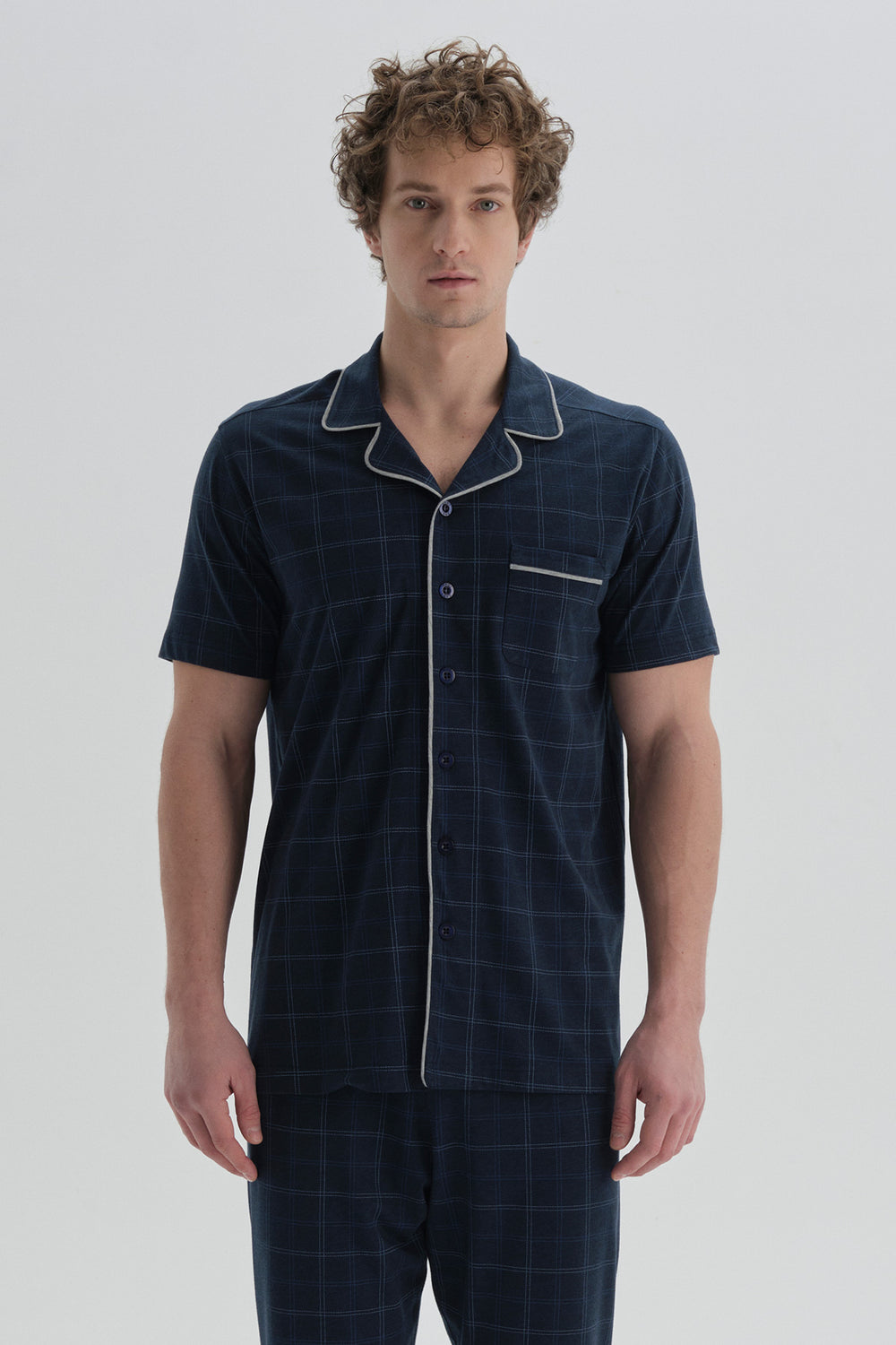 NAVY PYJAMA SET