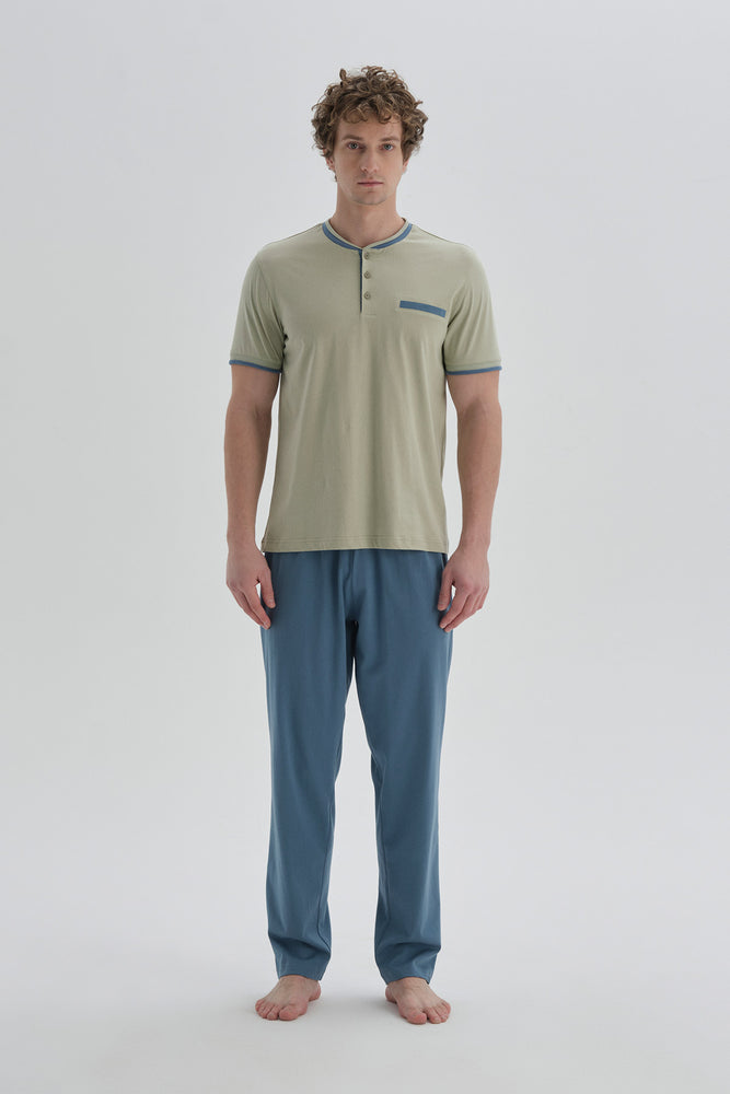 GREEN PYJAMA SET